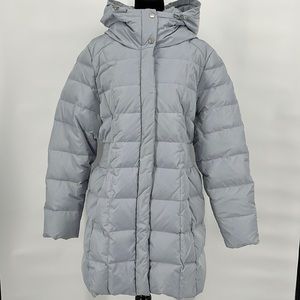 Cole Haan‎ Women's Signature Hooded Taffeta Down Coat size Large